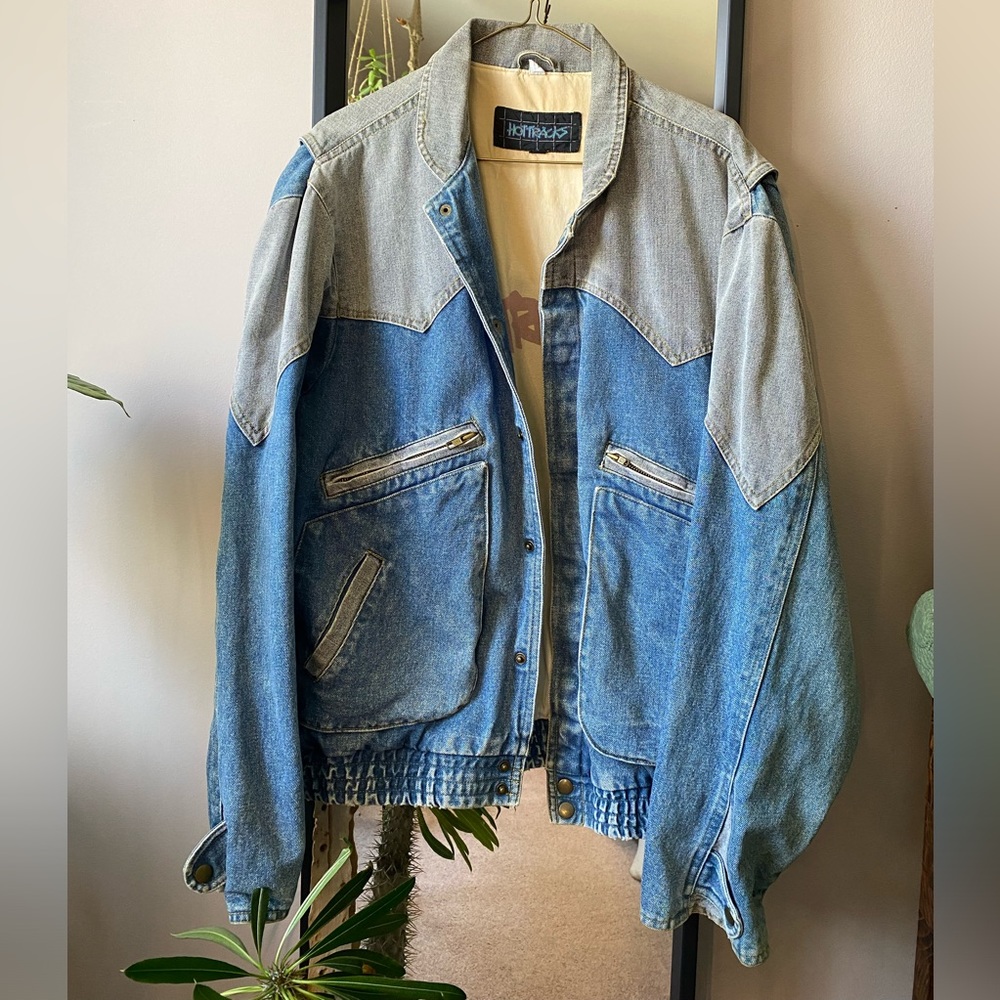 Vintage Hot Tracks denim jacket